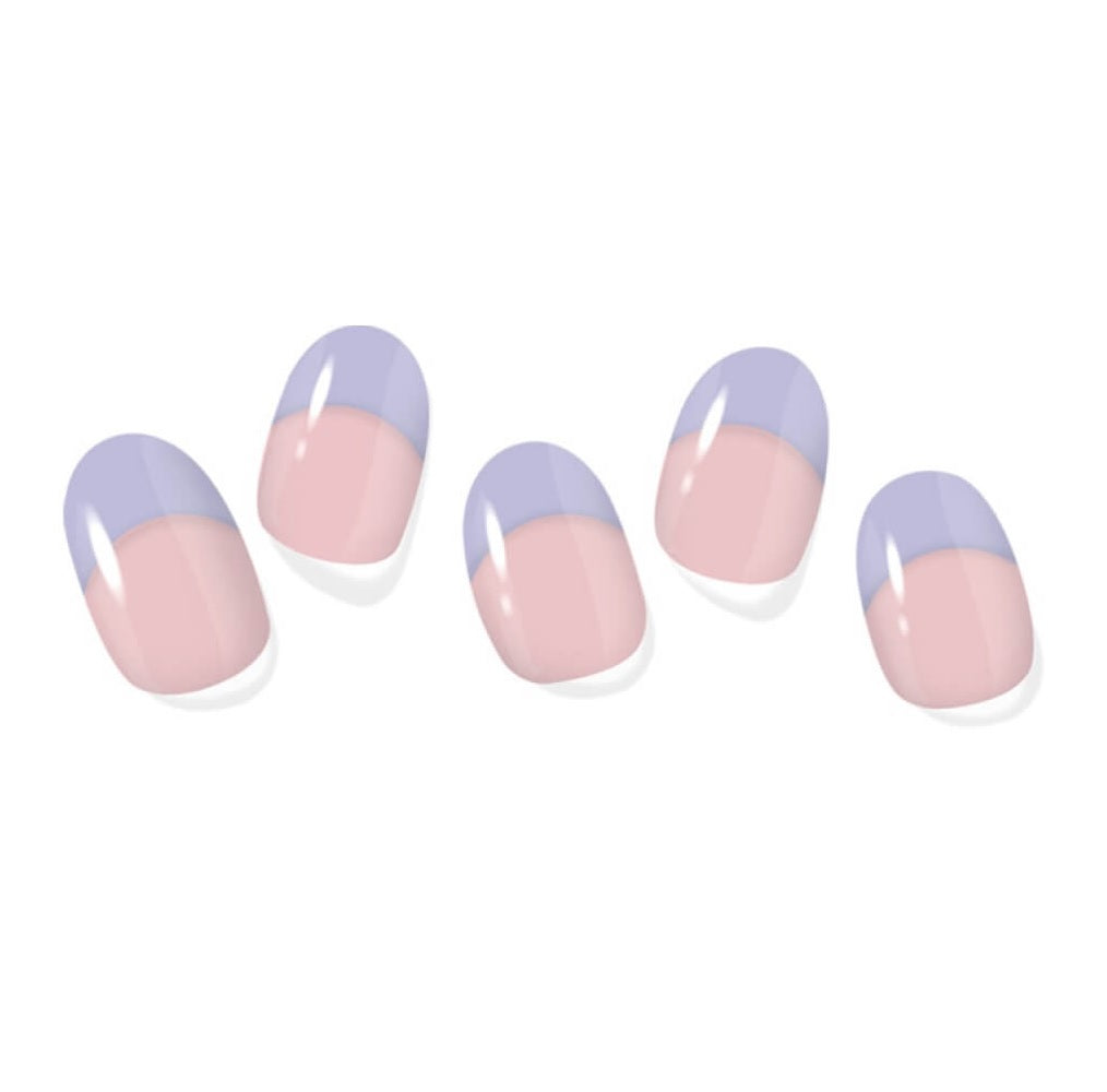 DearMira Lavender French-DMJM007(Semi Cured Gel-20pcs)