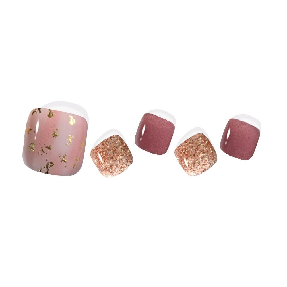 DearMira Maple Bloom-DMP034(PEDI-Semi-Cured Gel-28pcs)