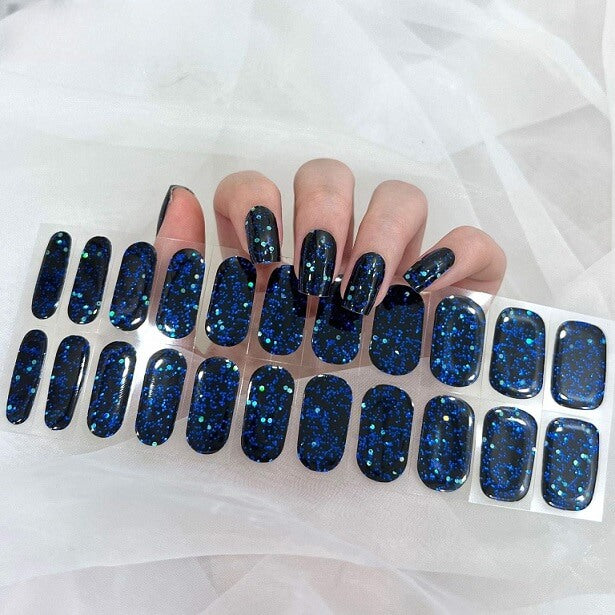 DearMira Midnight Glitz-DM60024(Semi-Cured Gel-22pcs)