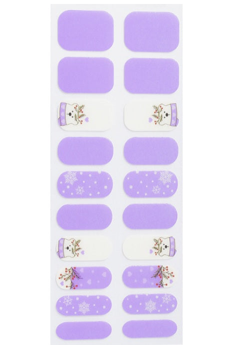 DearMira Purple Reindeer-DM0076(Semi Cured Gel-20pcs)