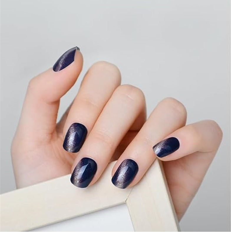 DearMira Royal Blue Cat-Eye-DM058(Semi Cured Gel-20pcs)