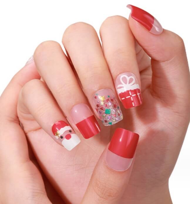 DearMira Santa Claus-DM0277(Semi Cured Gel-20pcs)