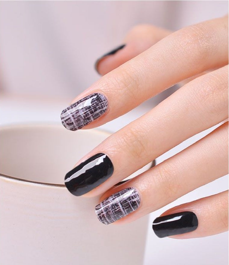 DearMira Diamond Black-DMJK91 (Semi-Cured Gel-24pcs)